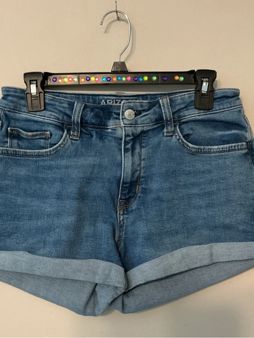 Arizona Denim Shorts W/Fold